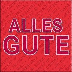 Kühlschrankmagnet Alles Gute