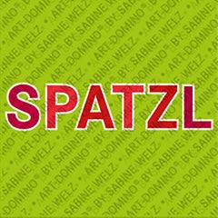 Kühlschrankmagnet mit Schriftzug Spatzl