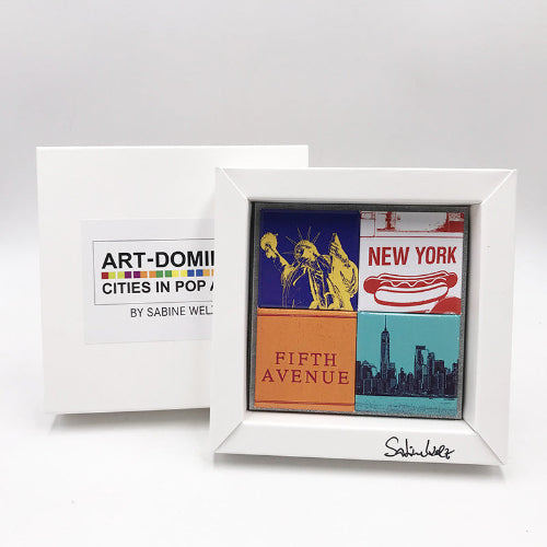 Set d'aimants - Boîte cadeau - USA - New York - 4 - 01