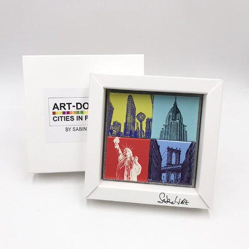 Ensemble d'aimants - Boîte cadeau - États-Unis - New York - 4 - 03