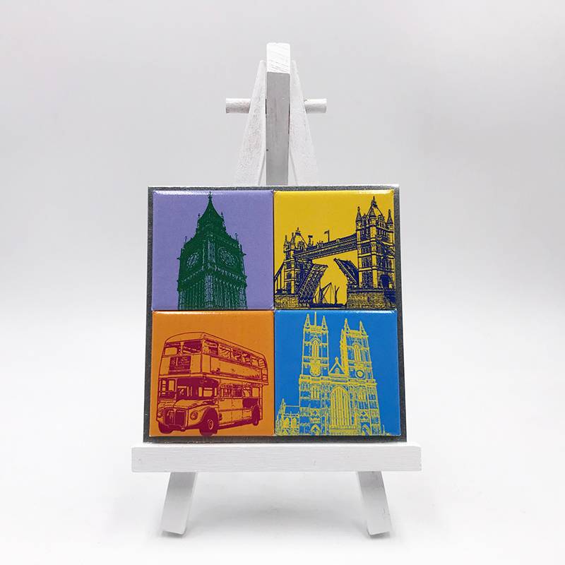 Magnet set - On easel - England - London - 4 - 02