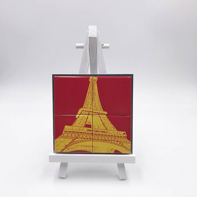 Magnet Set - On Easel - France - Paris - 4 - 01