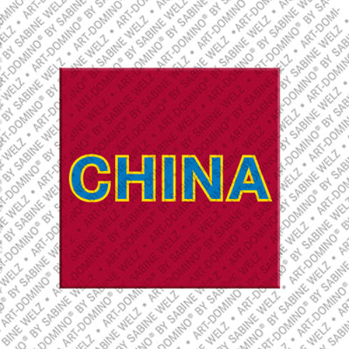 Kühlschrankmagnet mit Schriftzug China