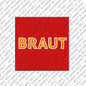 Kühlschrankmagnet Braut