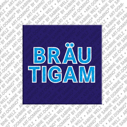 Kühlschrankmagnet Bräutigam