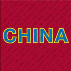 Kühlschrankmagnet mit Schriftzug China