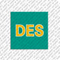 Kühlschrankmagnet Des