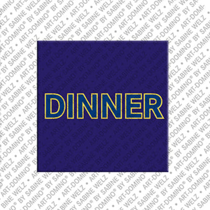 Kühlschrankmagnet Dinner