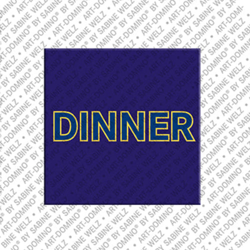 Kühlschrankmagnet Dinner