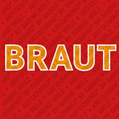 Kühlschrankmagnet Braut