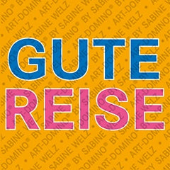 Kühlschrankmagnet Gute Reise