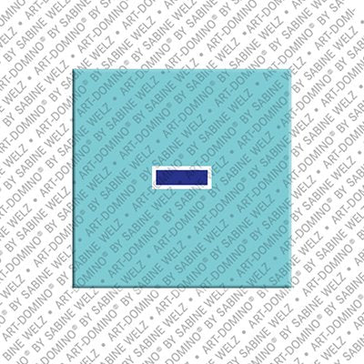 Kühlschrankmagnet mit Bindestrich/Minuszeichen
