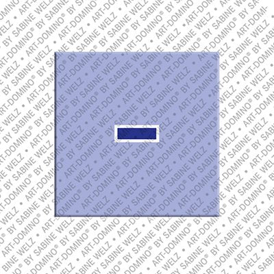 Kühlschrankmagnet mit Bindestrich / Minuszeichen