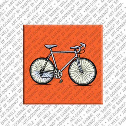 Kühlschrankmagnet mit Fahrrad
