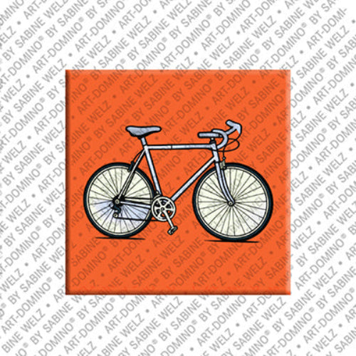Kühlschrankmagnet mit Fahrrad