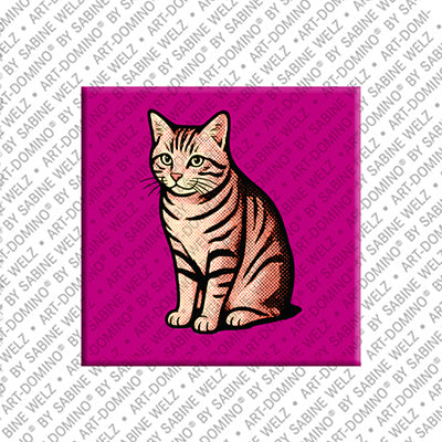 Kühlschrankmagnet mit Katze