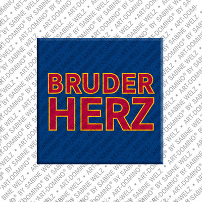 Kühlschrankmagnet Bruderherz