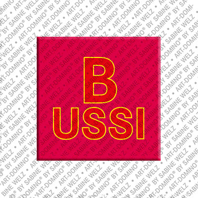 Kühlschrankmagnet Bussi
