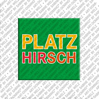 Kühlschrankmagnet Platzirsch