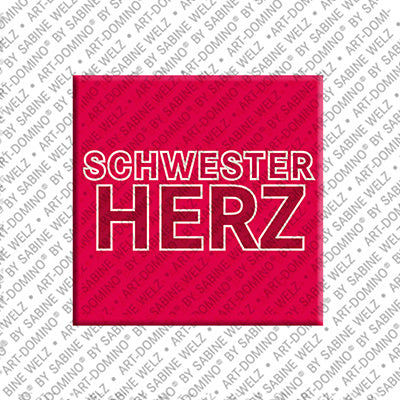 Kühlschrankmagnet Schwesterherz