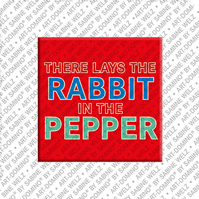 Kühlschrankmagnet Rabbit Pepper