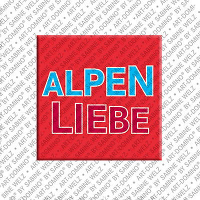 Kühlschrankmagnet Alpenliebe