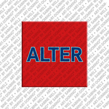 Kühlschrankmagnet Alter