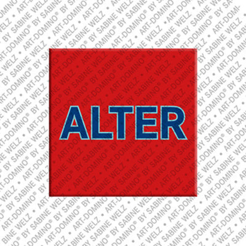 Kühlschrankmagnet Alter