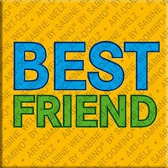 Kühlschrankmagnet Best Friend