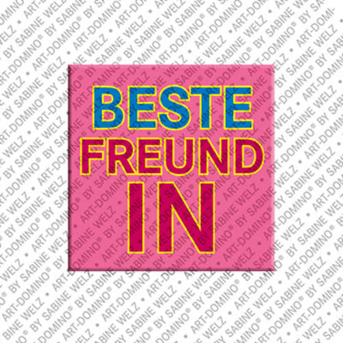 Kühlschrankmagnet Beste Freundin