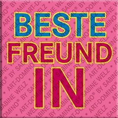Kühlschrankmagnet Beste Freundin