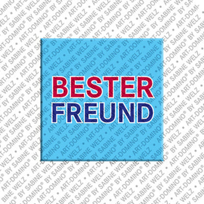 Kühlschrankmagnet Bester Freund