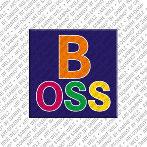 Kühlschrankmagnet Boss