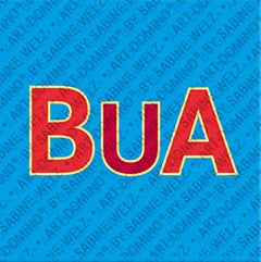 Kühlschrankmagnet mit Schriftzug Bua