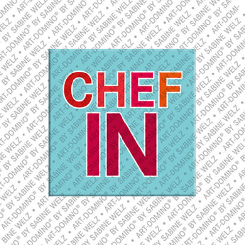 Kühlschrankmagnet Chefin