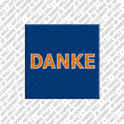 Kühlschrankmagnet Danke