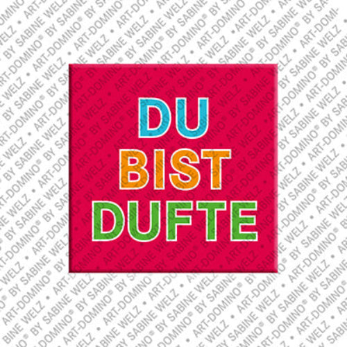 Kühlschrankmagnet Du Bist Dufte