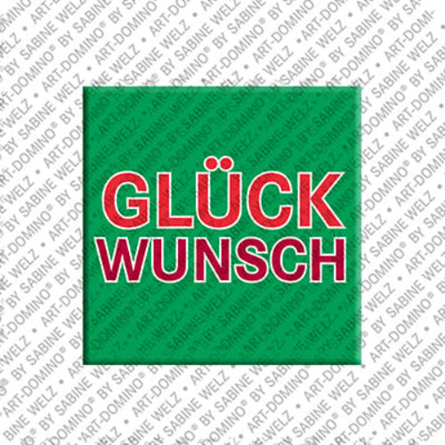 Kühlschrankmagnete Glückwunsch