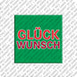 Kühlschrankmagnete Glückwunsch