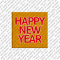 Kühlschrankmagnet Happy New Year