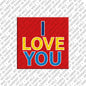 Kühlschrankmagnet I Love You