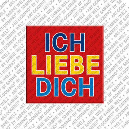 Kühlschrankmagnet Ich Liebe Dich