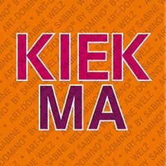 Kühlschrankmagnet mit Schriftzug Kiek Ma