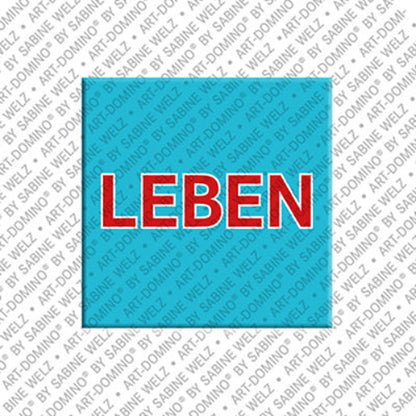 Kühlschrankmagnet Leben