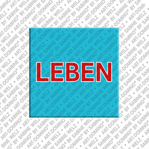 Kühlschrankmagnet Leben