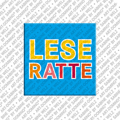 Kühlschrankmagnet Leseratte