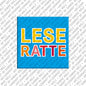 Kühlschrankmagnet Leseratte
