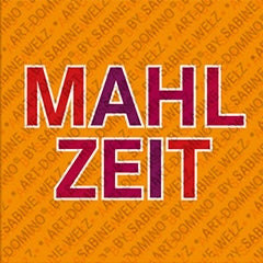 Kühlschrankmagnet mit Schriftzug Mahlzeit