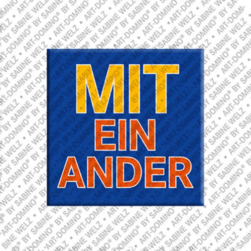 Kühlschrankmagnet Miteinander