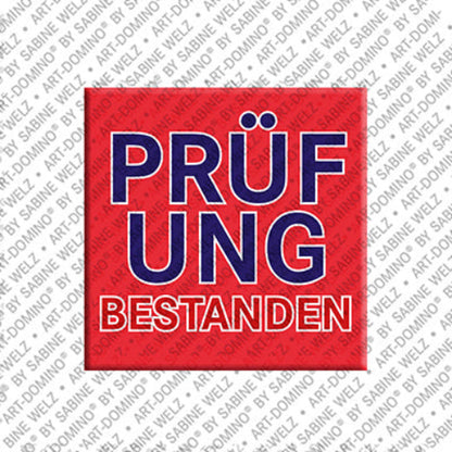 Kühlschrankmagnet Prüfung bestanden